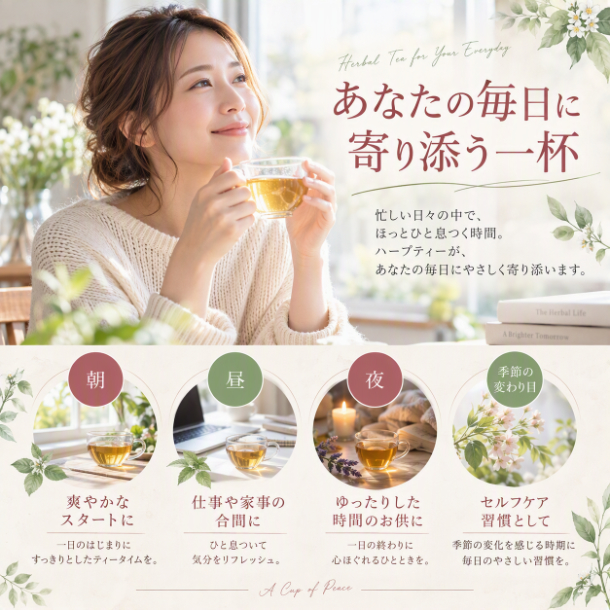 春のチャージ・アイブライトブレンドティー